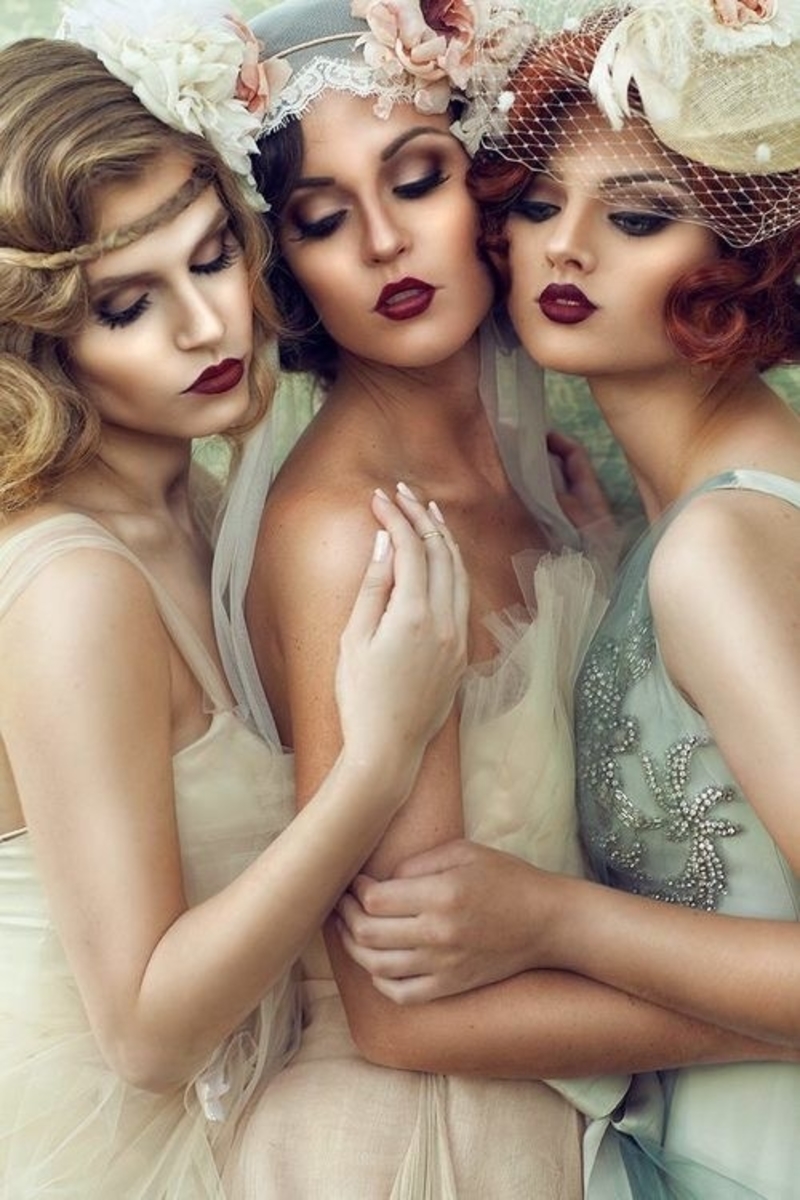 three gorgeous ladies